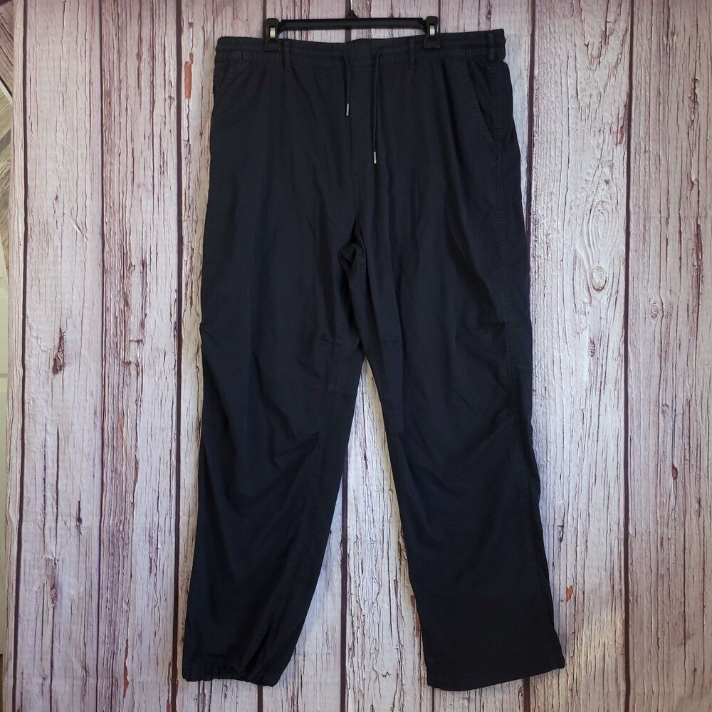 American Eagle Mens Black Jogger Pants XL Tall NWT Flex Elastic Waist Pockets